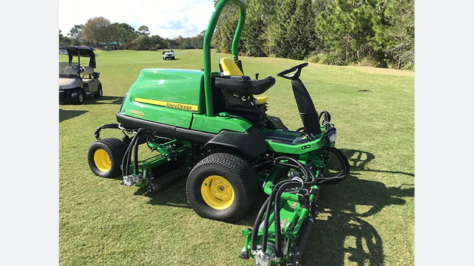 John Deere launches new large area reel mower - Golf Course Industry