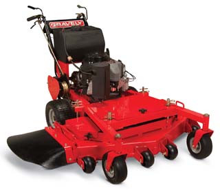 Gravely introduces re designed commercial mowers Golf Course