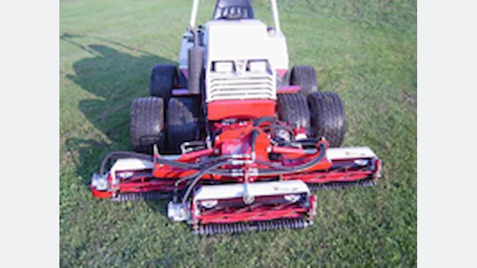 Triplex reel mower - Golf Course Industry
