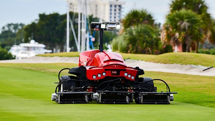 Toro golf course 2025 mowers for sale