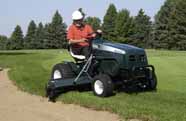 National 8400 hydrostatic triplex mower Golf Course Industry